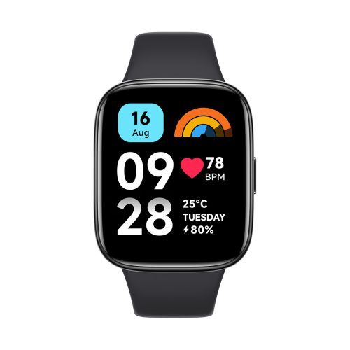 Redmi Watch 3 Active okosóra (BHR7266GL), Black