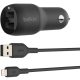 Belkin CCD001BT1M + Lightning - Autós töltő