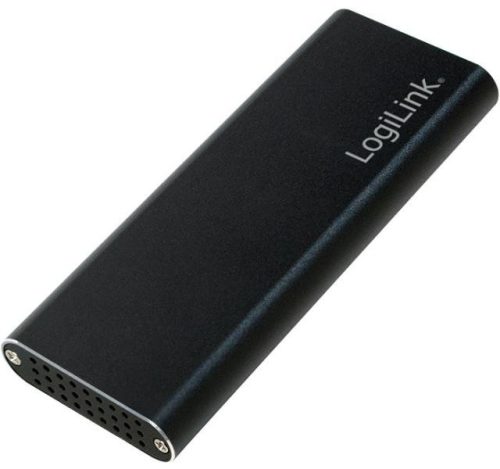 LogiLink UA0314 M.2 USB 3.1 SSD külső ház - Fekete - Külső merevlemez ház
